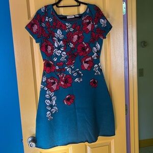 Maeve Floral Knit Dress